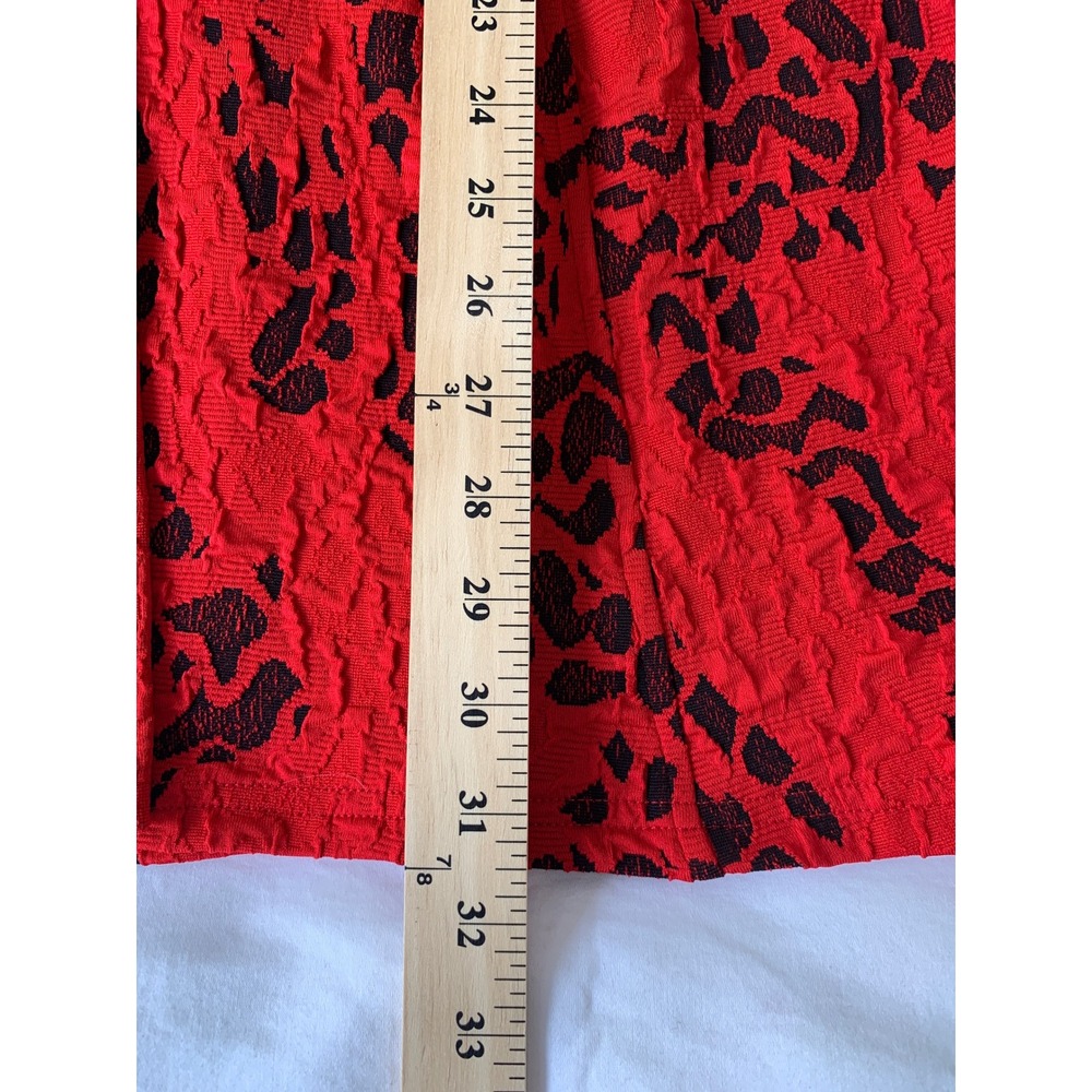Moonlight Y & S Fashion Design Red Tunic XL Trapeze Jacket Lagenlook Art to Wear - Picture 16 of 16